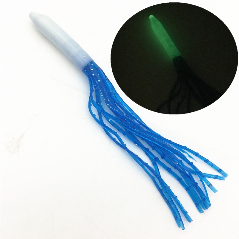 10個 * 10センチメートル発光針状タコスカートイカルアー - Furoshiki のレビューと価格