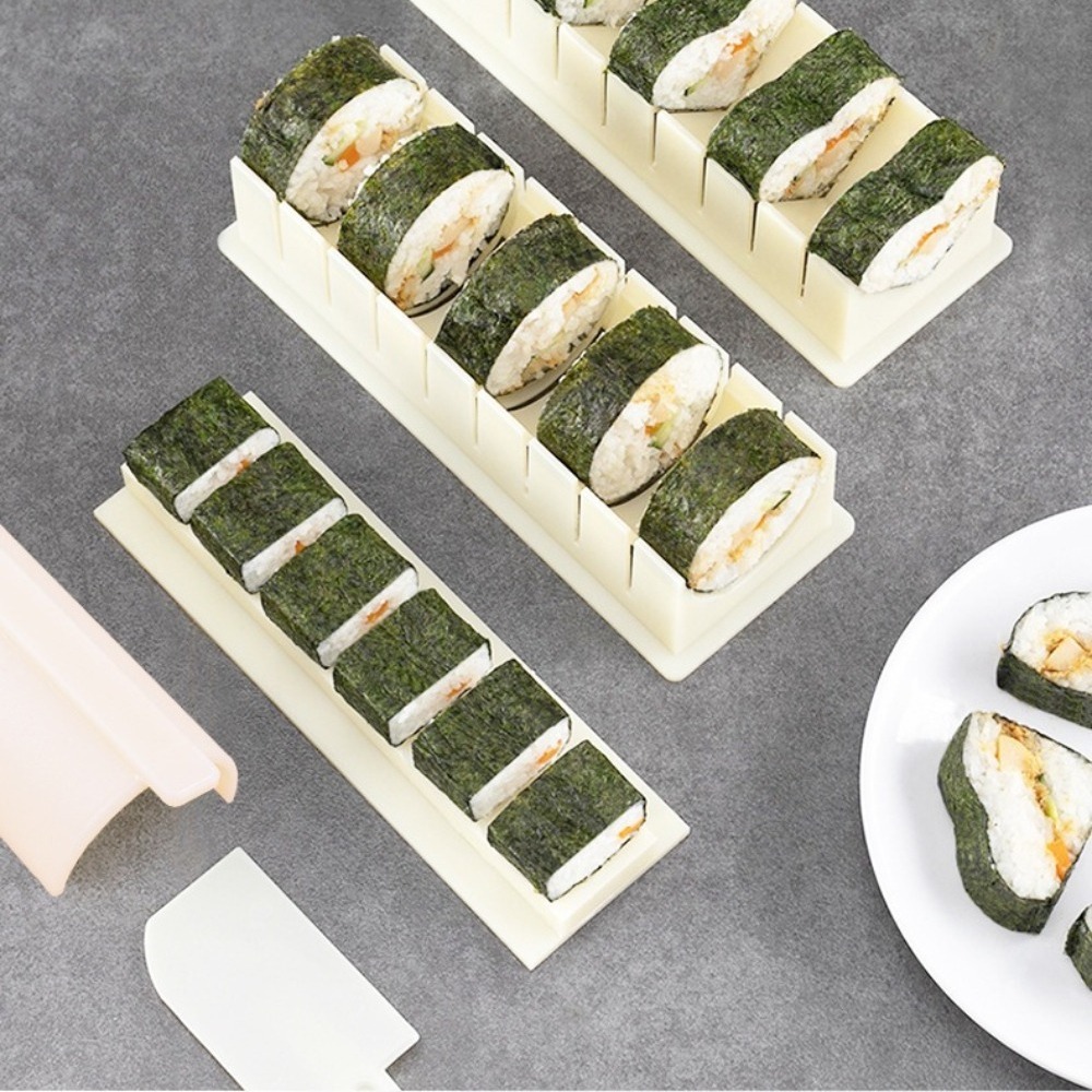 1セットのHIPS製プラスチック寿司型キット。ハート型、丸型 - Sushi Making Kit のレビューと価格