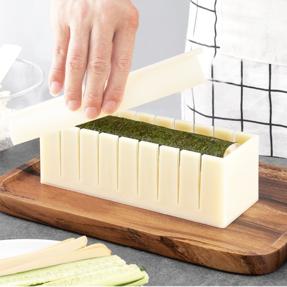 1セットのHIPS製プラスチック寿司型キット。ハート型、丸型 - Sushi Making Kit のレビューと価格