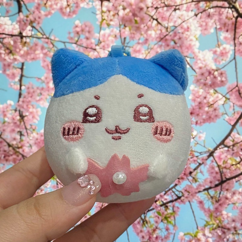 桜シリーズのぬいぐるみキーホルダー。可愛らしい丸いウサギのハ - Japanese Fan のレビューと価格