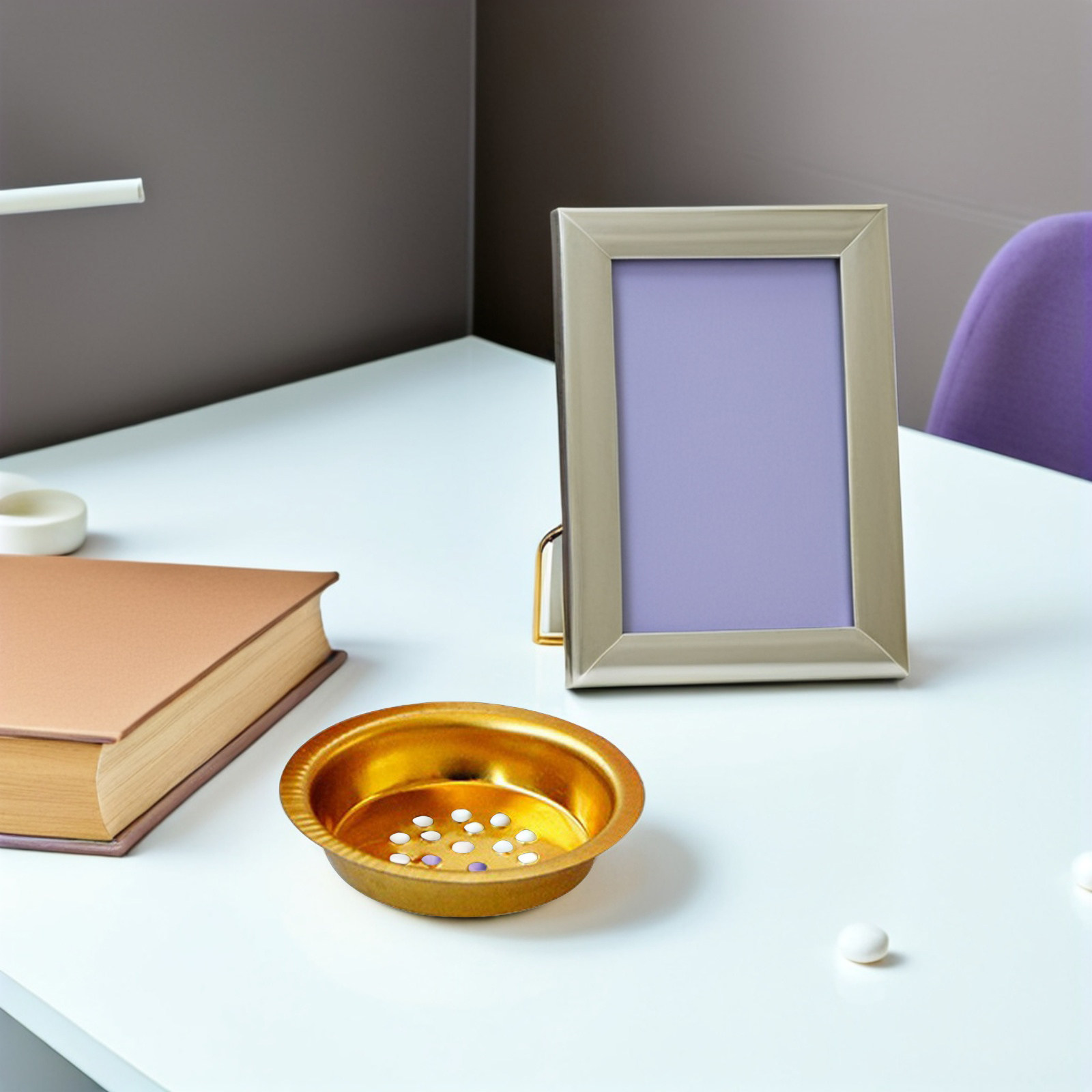 12個入り 焚香カップ用インサート – 丸型、穴あき鉄製の炭 - Incense Holder のレビューと価格