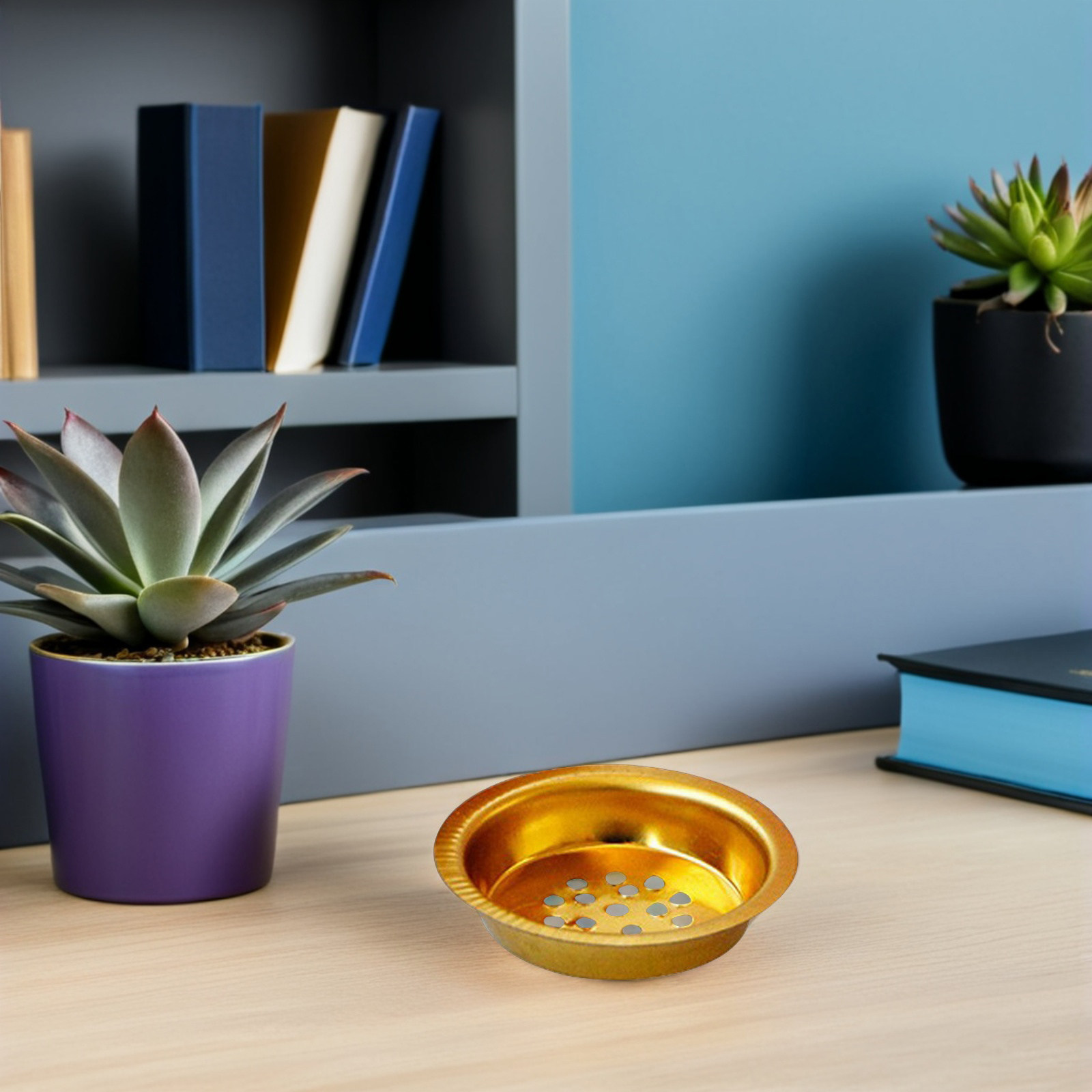 12個入り 焚香カップ用インサート – 丸型、穴あき鉄製の炭 - Incense Holder のレビューと価格